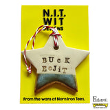 Buck Eejit - Christmas Tree Decoration