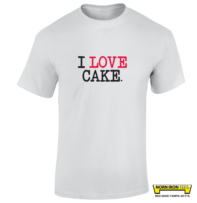 i love cake t shirt