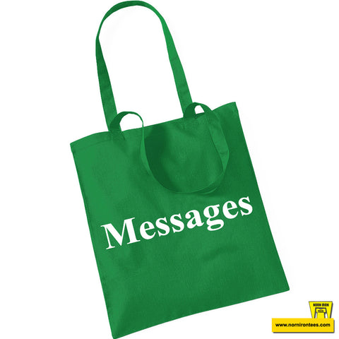 Messages Tote Bag