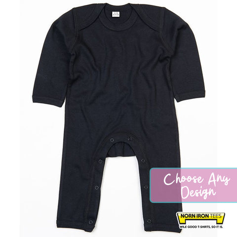 Baby Rompersuit - Choose Any Norn Iron Tees Design